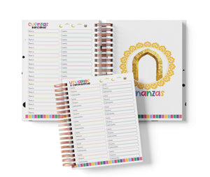 Libreta de Tandas 15 Participantes - Solar Arch