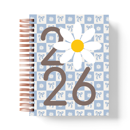 Agenda Semanal 2026 sin Horarios – Semana a la Vista | PDF Imprimible