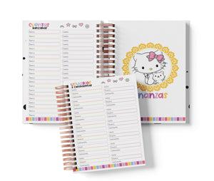 Libreta de Tandas 21 Participantes - Charmmy Kitty