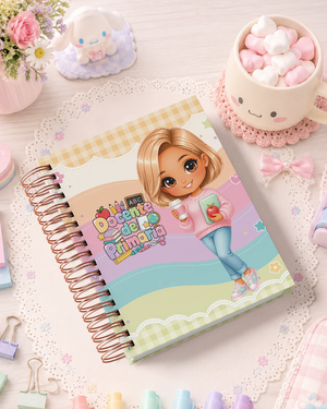 Pack de Portadas Docente de Primaria - Sweet Rainbow