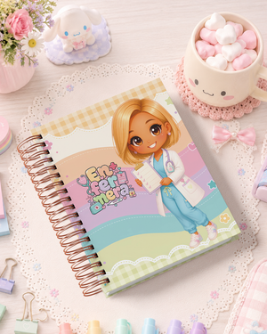 Pack de Portadas Enfermera - Sweet Rainbow