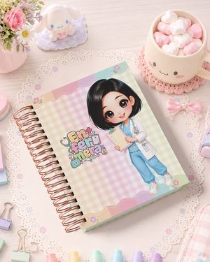Pack de Portadas Enfermera - Sweet Rainbow
