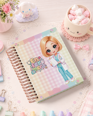 Pack de Portadas Enfermera - Sweet Rainbow