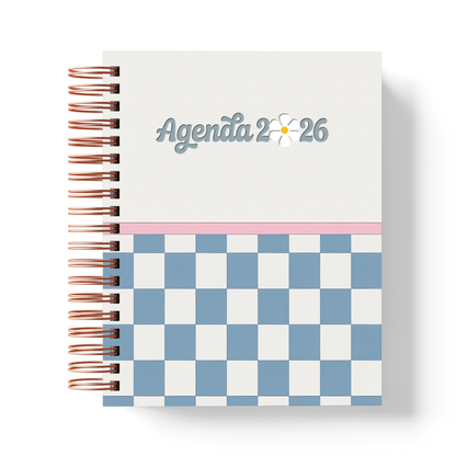Agenda de Citas 2026 Sin Hora – 1 Día por Página | Imprimible PDF