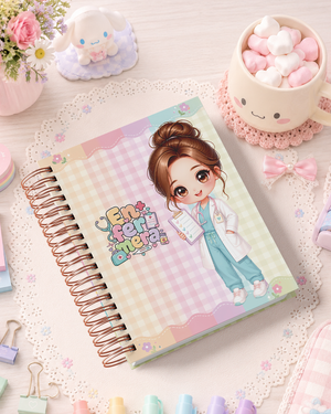 Pack de Portadas Enfermera - Sweet Rainbow