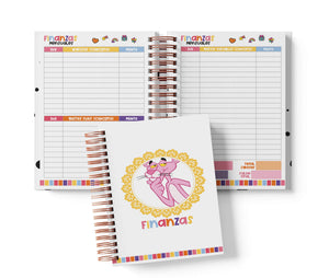 Libreta de Tandas 21 Participantes - Pantera Rosa