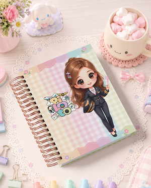 Pack de Portadas Piloto  Sobrecargo  Aeromoza - Sweet Rainbow