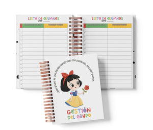 Agenda Preescolar MO - Blanca Nieves