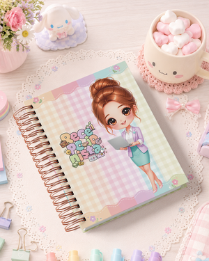 Pack de Portadas Secretaria  Recepcionista - Sweet Rainbow