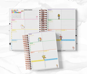 Agenda Secundaria - Rainbow Brite