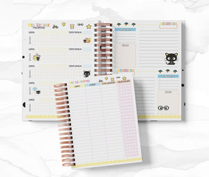 Planner 2 Días por Página - Chococat