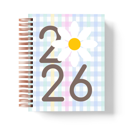 Agenda Semanal 2026 sin Horarios – Semana a la Vista | PDF Imprimible