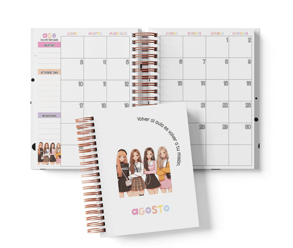 Agenda Preescolar MO - BLACKPINK