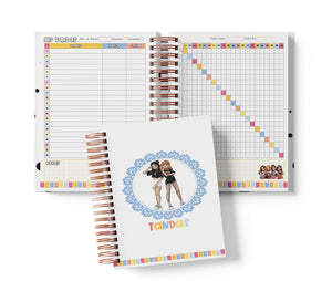 Libreta de Tandas 15 Participantes - BLACKPINK