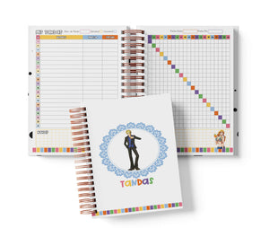 Libreta de Tandas 21 Participantes - One Piece