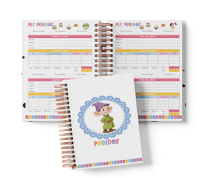 Libreta de Abonos y Pedidos - Blanca Nieves