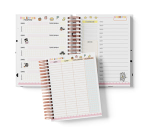 Planner Diario con Horario - Badtz-Maru