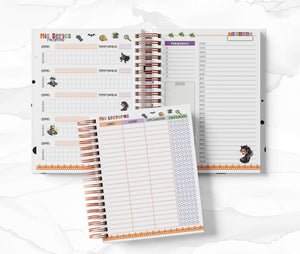 Planner Diario con Horario cada 30 Min - Batman