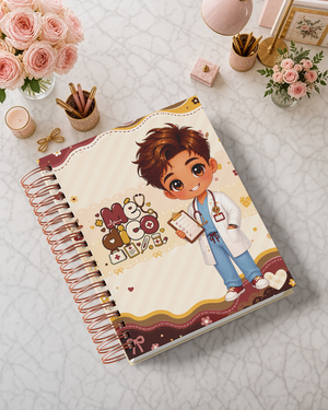 Pack de Portadas Médico  Médica - Dark Academia