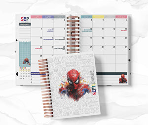Agenda Secundaria - Spider-Man