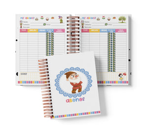 Libreta de Abonos y Pedidos - Blanca Nieves