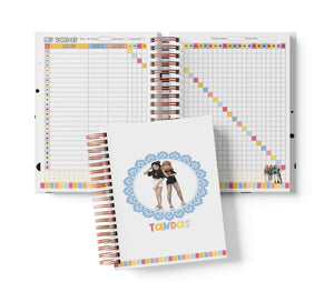 Libreta de Tandas 25 Participantes - BLACKPINK
