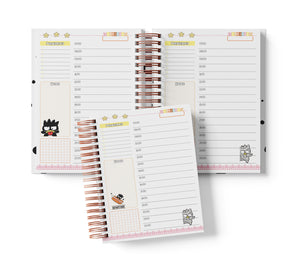 Planner Diario con Horario - Badtz-Maru