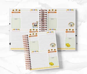 Planner 2 Días por Página - Bob Esponja