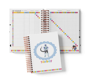 Libreta de Tandas 25 Participantes - Dragon Ball