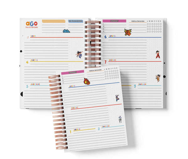 Agenda Preescolar MO - Dragon Ball