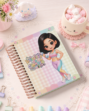Pack de Portadas Instructora de Gimnasio  Fitness - Sweet Rainbow