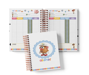 Libreta de Abonos y Pedidos - Toy Story