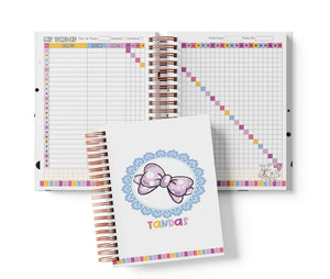 Libreta de Tandas 21 Participantes - Charmmy Kitty