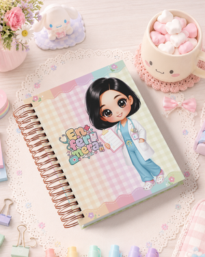 Pack de Portadas Enfermera - Sweet Rainbow