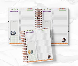 Planner Diario con Horario cada 30 Min - Batman