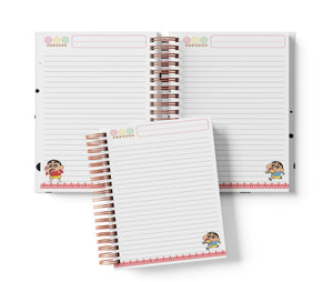 Planner Diario con Horario - Shin-chan