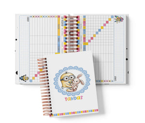 Libreta de Tandas 25 Participantes - Minions
