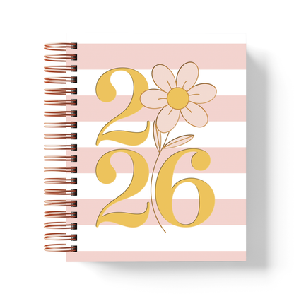 Agenda Diaria 2026 con Horario | 1 Día por Página | PDF Imprimible