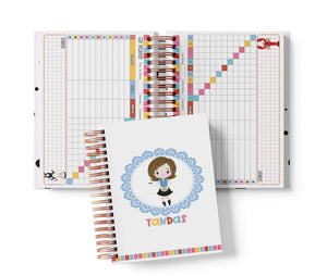 Libreta de Tandas 25 Participantes - Friends
