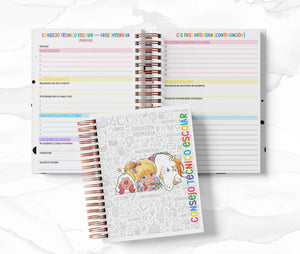 Agenda Secundaria - Rainbow Brite