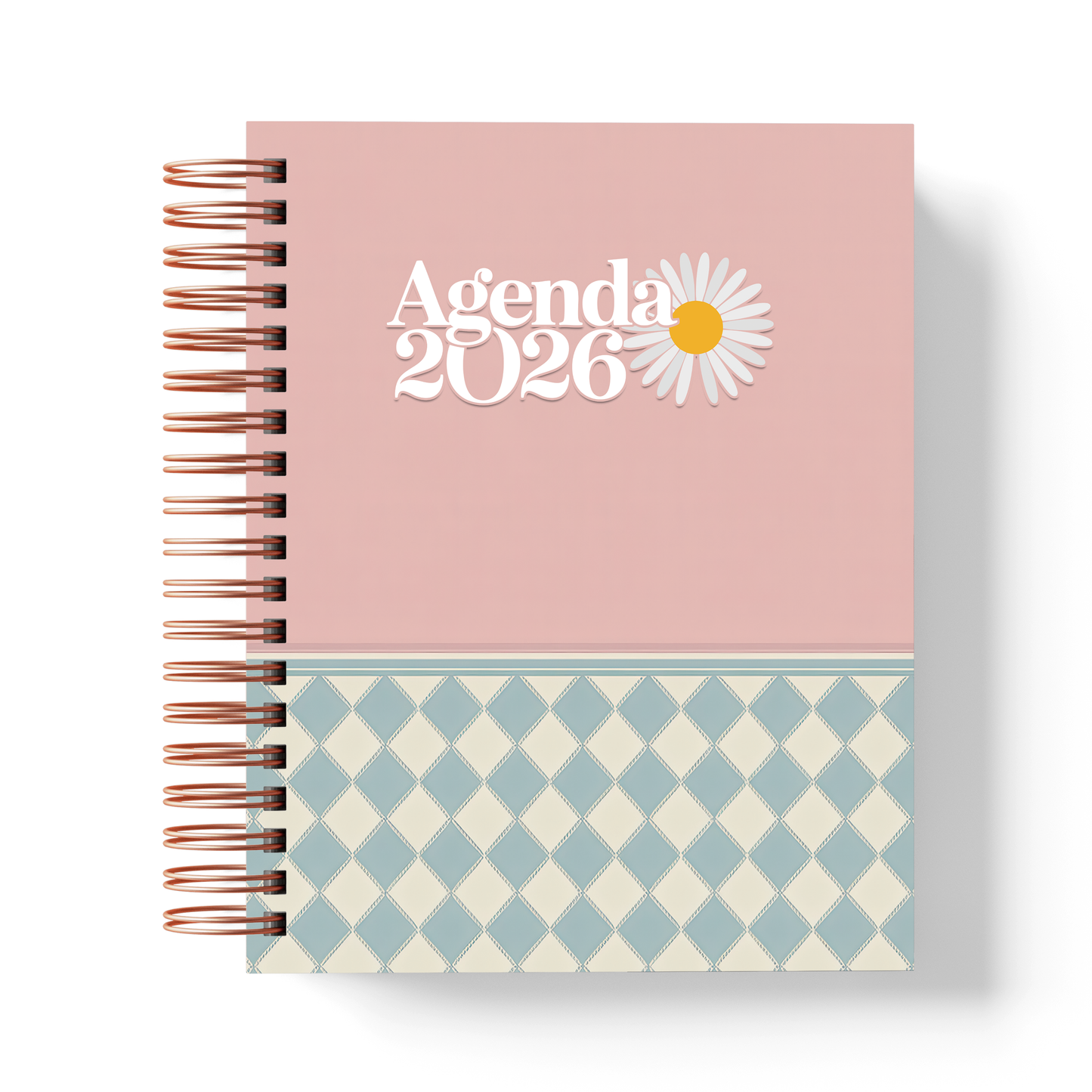 Agenda 2026 con Horario y Fin de Semana en una Página | Planner Diario PDF