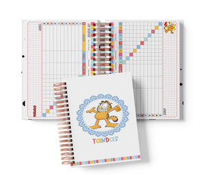 Libreta de Tandas 21 Participantes - Garfield