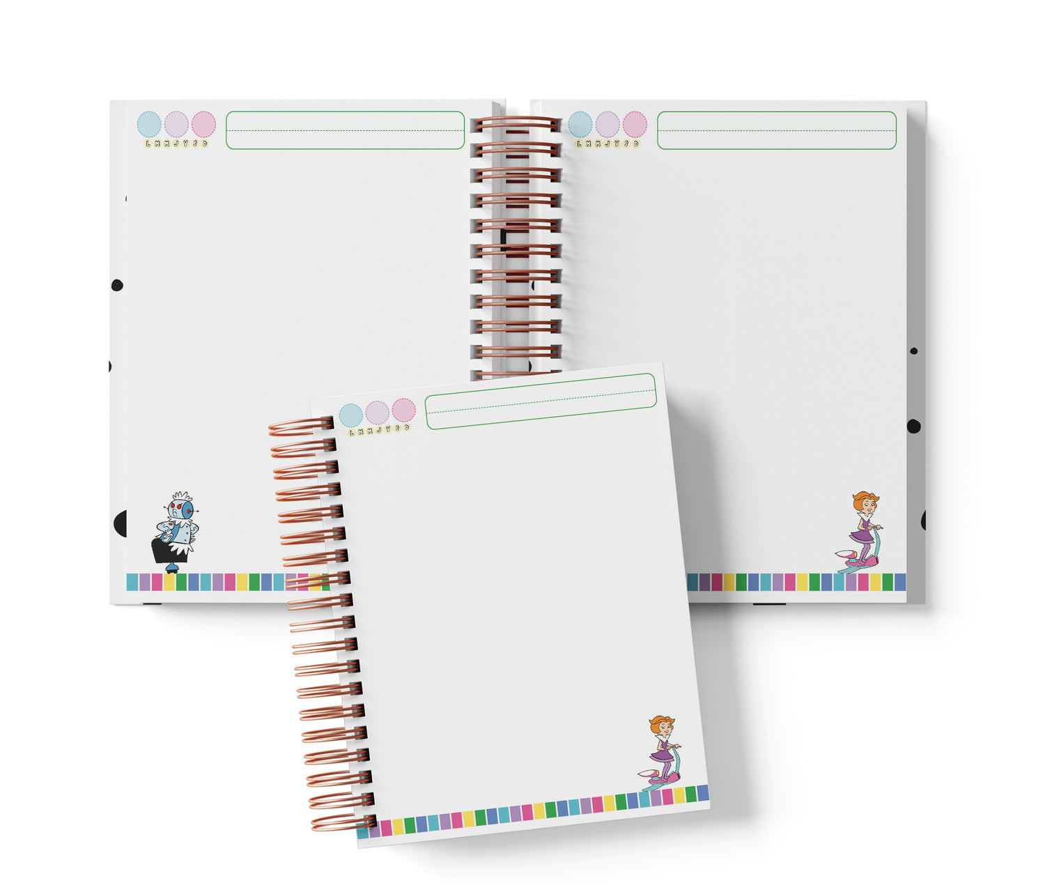 Cuaderno Tamaño Carta - Los Supersónicos