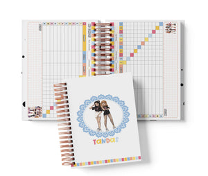 Libreta de Tandas 15 Participantes - BLACKPINK