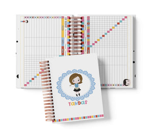 Libreta de Tandas 25 Participantes - Friends