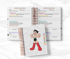 Agenda Secundaria - Astro Boy