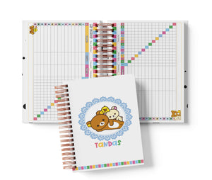 Libreta de Tandas 25 Participantes - Rilakkuma