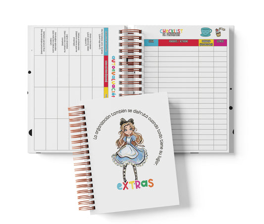 Agenda Preescolar MO - Alicia en el País de las Maravillas - Imagen 3