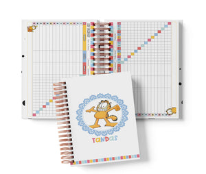 Libreta de Tandas 21 Participantes - Garfield