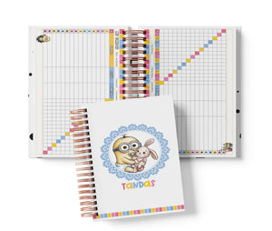Libreta de Tandas 25 Participantes - Minions
